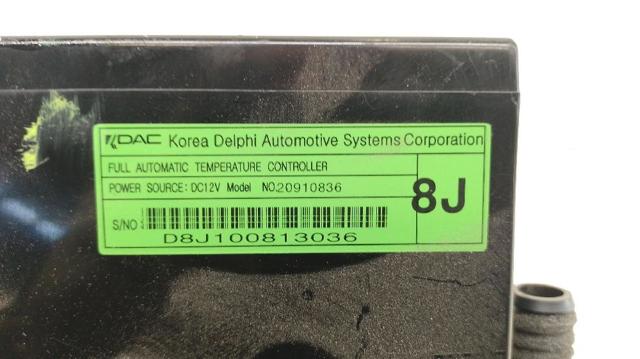 Unidade de controlo dos modos de aquecimento/condicionamento Chevrolet Captiva 1 C100