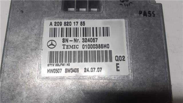 MERCEDES A2098201785 в наличии Черновцы