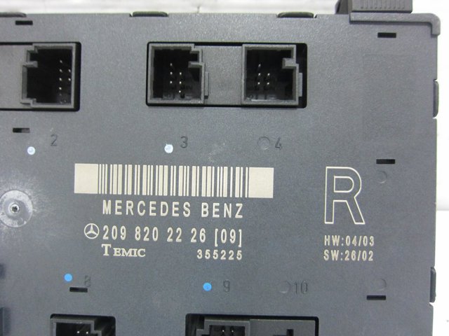 2098202226 MERCEDES Блок комфорта передней двери купить в Черновцы