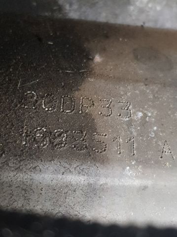 Caixa de Mudança montada (caixa mecânica de velocidades) 20DP33 PEUGEOT