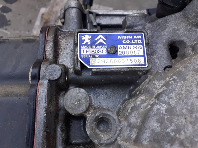 Caixa Automática de Mudança montada Citroen C5 3 RD