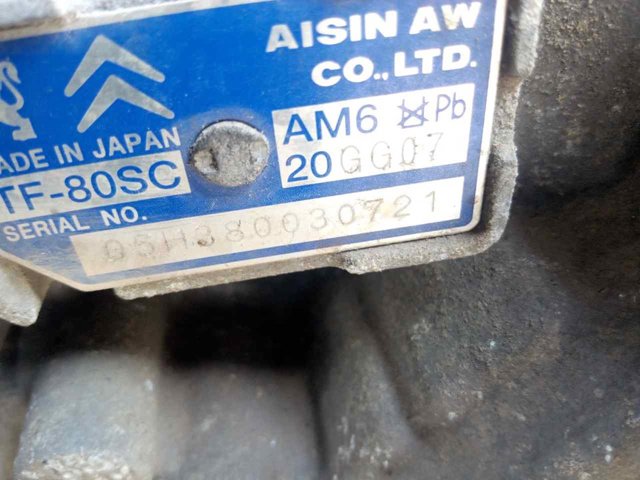 Caixa Automática de Mudança montada Citroen C5 3 RD