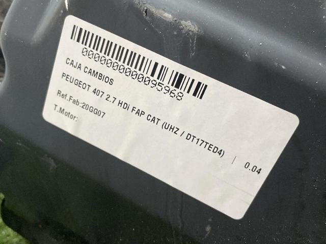 Caixa Automática de Mudança montada Citroen C5 3 RD