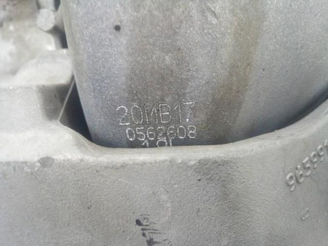 Caixa de Mudança montada (caixa mecânica de velocidades) Peugeot 307 3B