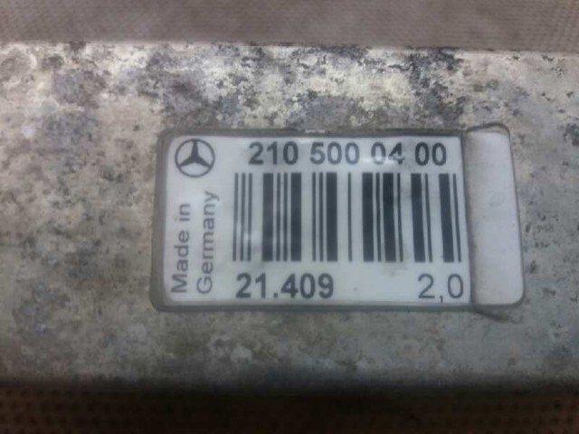 2105000400 MERCEDES Радиатор интеркуллера купить в Тернополь