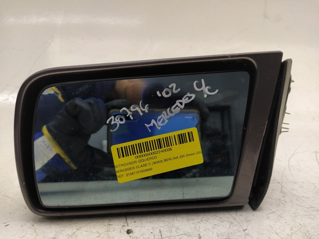 Placa sobreposta (tampa) do espelho de retrovisão esquerdo 21081101609999 Mercedes