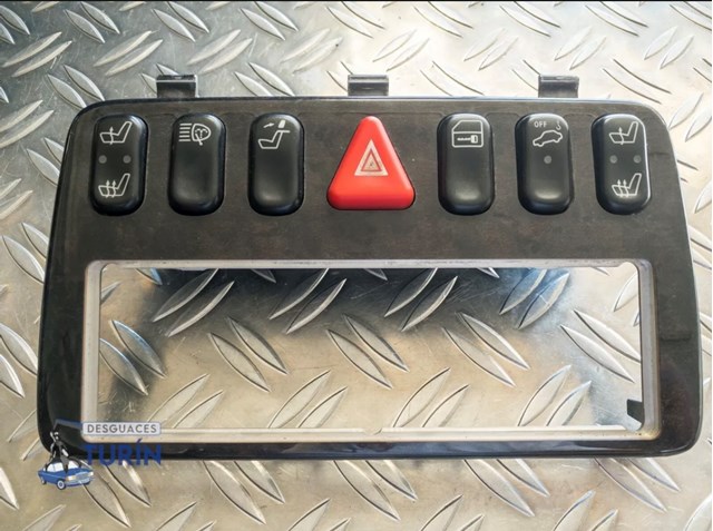 Controles do painel para Mercedes-Benz E-Class Mercedes (W210) Saloon 2.8 V6 18V Cat / 0.95 - 0.02 602982 2108200151