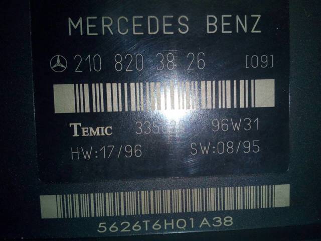 Unidade de controle para Mercedes-Benz E-Class (W210) (1999-2002) 2108203826
