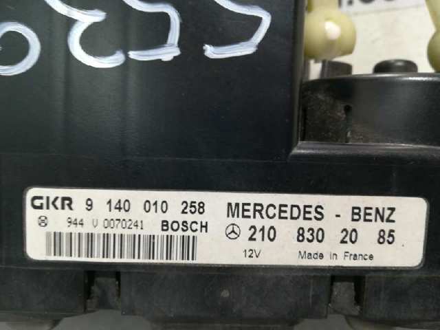 Unidade de controlo dos modos de aquecimento/condicionamento Mercedes E S210