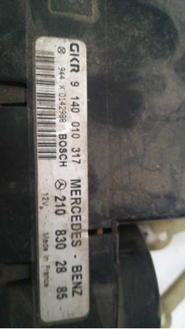 Unidade de controlo dos modos de aquecimento/condicionamento Mercedes E S210