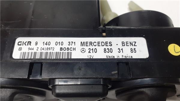 Controles de aquecimento/ar condicionado para Mercedes E-Class Saloon (BM 210) (1995-...) E 300 Turbo-D (210.025) OM 606.962 2108303185