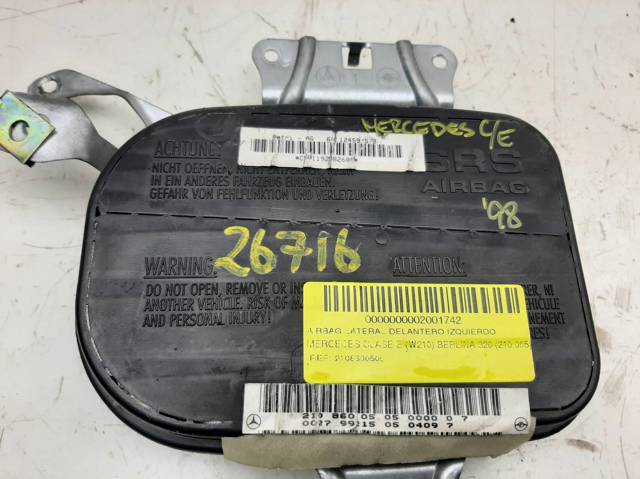 2108600505 Подушка безопасности (AIRBAG) двери передней левой купить Одесса