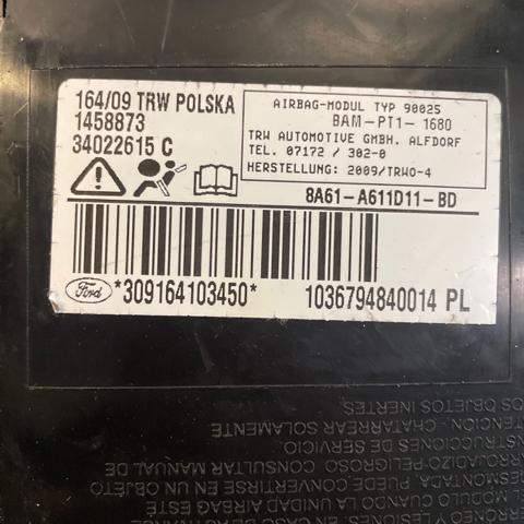 FORD 2109181 Подушка безопасности (AIRBAG) спинки сиденья левого в наличии Каменское