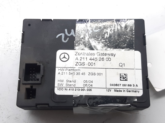 2114452600 MERCEDES Блок управления центральным замком купить в Днепр