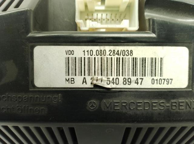 MERCEDES 2115408947 Приборная доска (щиток приборов) в наличии Сумы
