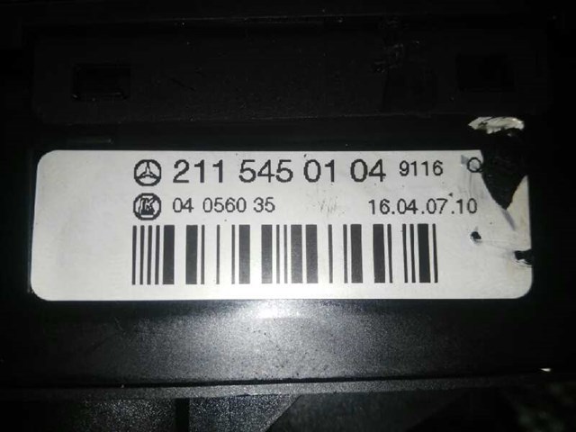 2115450104 MERCEDES Переключатель света фар на "торпедо" купить в Днепр