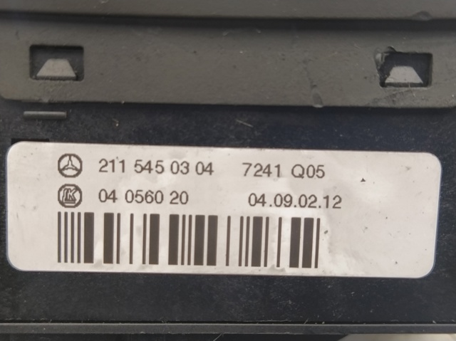 A2115450304 MERCEDES Переключатель света фар на "торпедо" купить в Кривой Рог