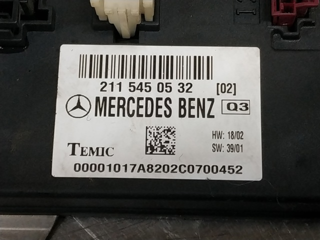 2115450532 MERCEDES Блок управления сигналами SAM купить в Черкассы