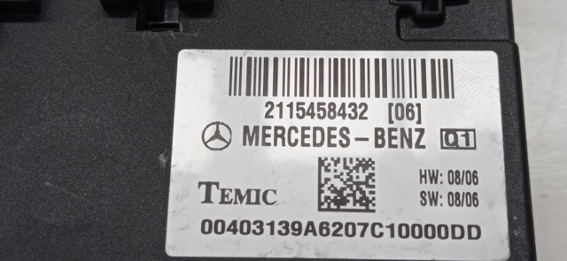 A2115458432 MERCEDES Блок управления сигналами SAM купить в Черновцы