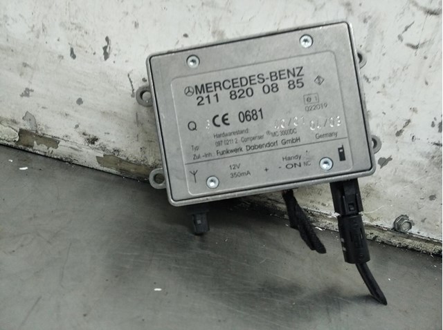 Módulo eletrônico para Mercedes-Benz CLK 270 CDI (209.316) OM612967 2118200885