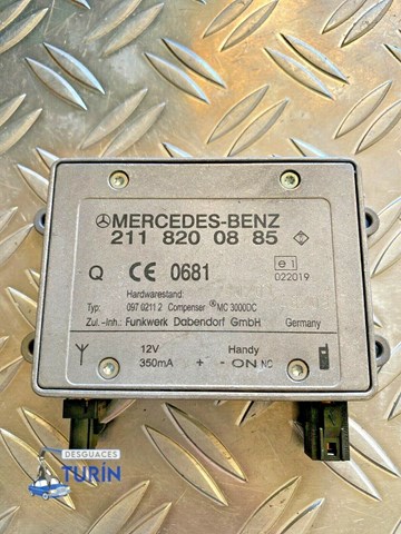 Modulo eletrônico para mercedes-benz classe e (w211) (2002-2009) e 270 cdi (211,016) om647961 2118200885