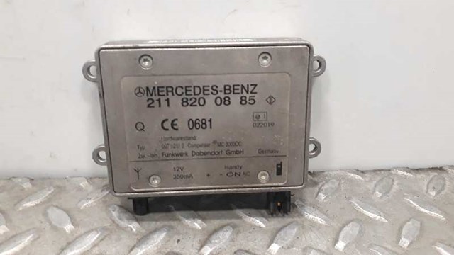 Modulo eletrônico para mercedes-benz classe e e 320 cdi (211.026) 648961 2118200885