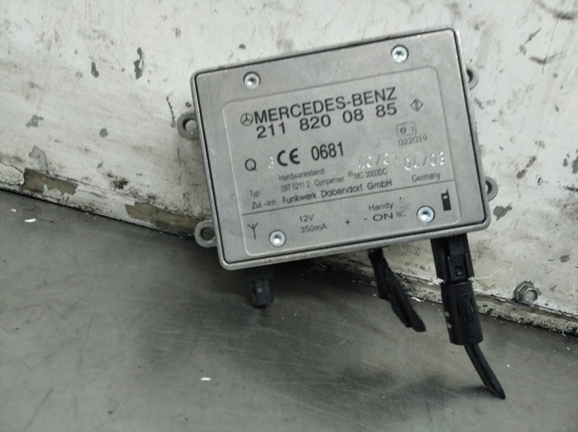 Módulo eletrônico para Mercedes CLS-Class 320 CDI 2118200885