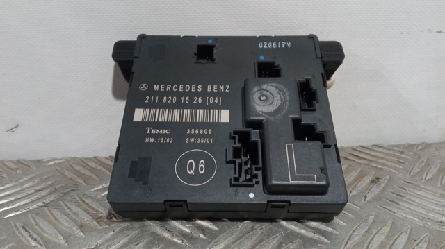 Unidade de controle para Mercedes-Benz E-Class E 280 CDI (211.020) 642920 2118201526