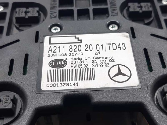 MERCEDES 2118202001 Плафон освещения салона (кабины) в наличии Кривой Рог