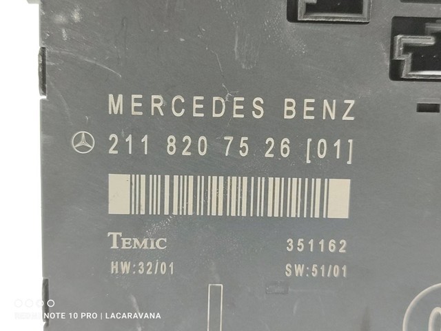 MERCEDES 2118207526 Блок комфорта в наличии Сумы
