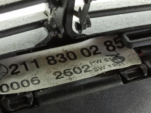 2118300285 Блок управления режимами отопления/кондиционирования купить Ирпень
