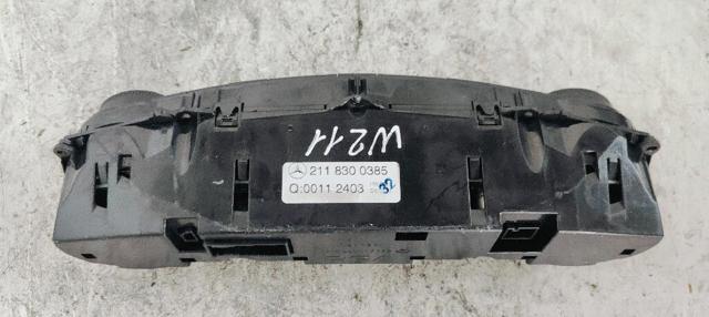 Unidade de controlo dos modos de aquecimento/condicionamento Mercedes E W211