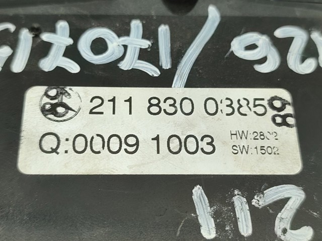 2118300385 MERCEDES Блок управления режимами отопления/кондиционирования купить в Николаев