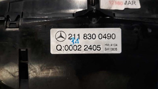 MERCEDES 2118300490 Блок управления кондиционером в наличии Житомир