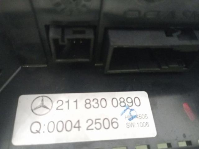 2118300890 MERCEDES Блок управления режимами отопления/кондиционирования купить в Ужгород