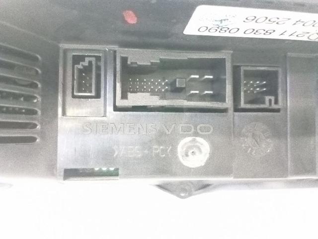 2118300890 MERCEDES Блок управления режимами отопления/кондиционирования купить в Черновцы