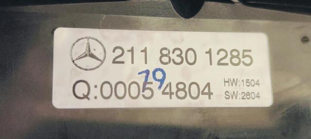 MERCEDES 2118301285 Блок управления кондиционером в наличии Черновцы
