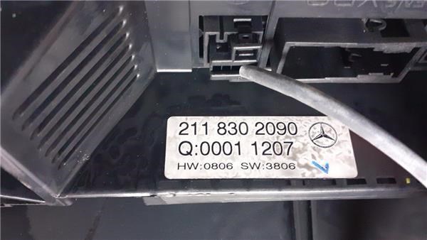 MERCEDES A2118302090 Блок управления режимами отопления/кондиционирования в наличии Каменское