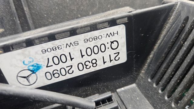 2118302090 MERCEDES Блок управления режимами отопления/кондиционирования купить в Чернигов