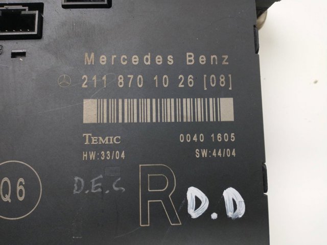 MERCEDES 2118701026 Блок комфорта в наличии Каменское
