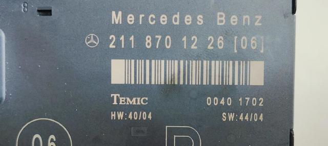 2118701226 MERCEDES Блок комфорта купить в Львов