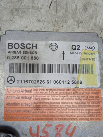 2118702626 MERCEDES Модуль-процессор управления подушкой безопасности (ЭБУ AIRBAG) купить в Ужгород