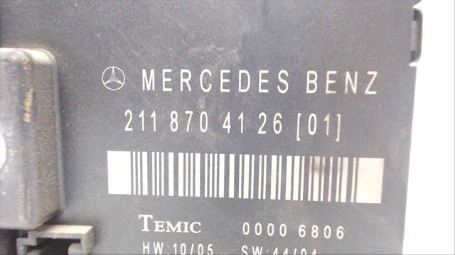 2118704126 MERCEDES Блок комфорта задней двери купить в Каменское