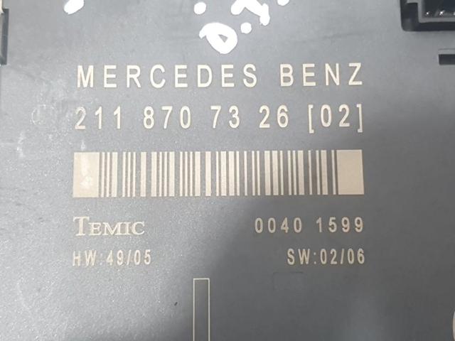 MERCEDES 2118707326 Блок комфорта в наличии Киев
