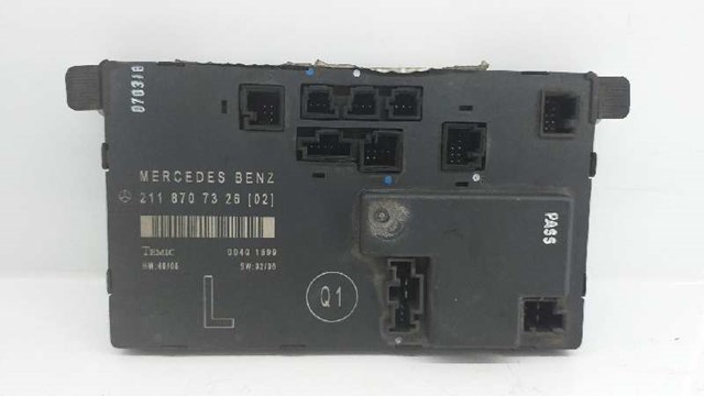 MERCEDES 2118707326 Блок комфорта в наличии Одесса
