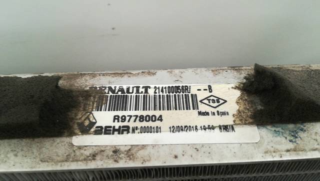 RENAULT 214100056R Радиатор охлаждения двигателя в наличии Чернигов