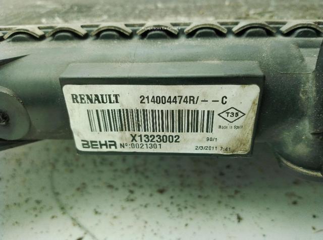 214101169R RENAULT Радиатор охлаждения двигателя купить в Днепр