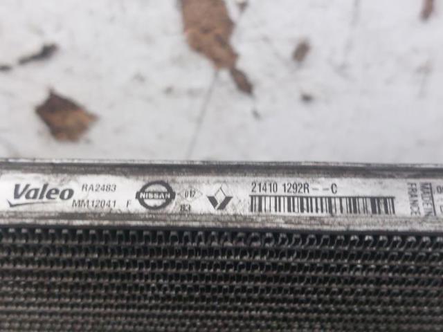 RENAULT 214101292R Радиатор охлаждения двигателя в наличии Запорожье