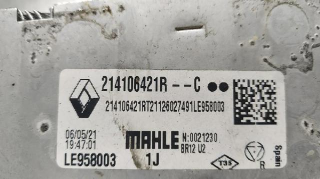 RENAULT 214106421R Радиатор интеркуллера в наличии Винница