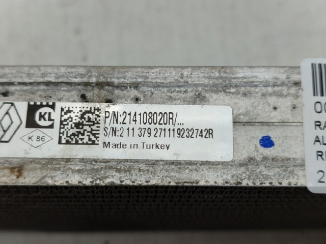 RENAULT 214108020R Радиатор охлаждения двигателя в наличии Чернигов